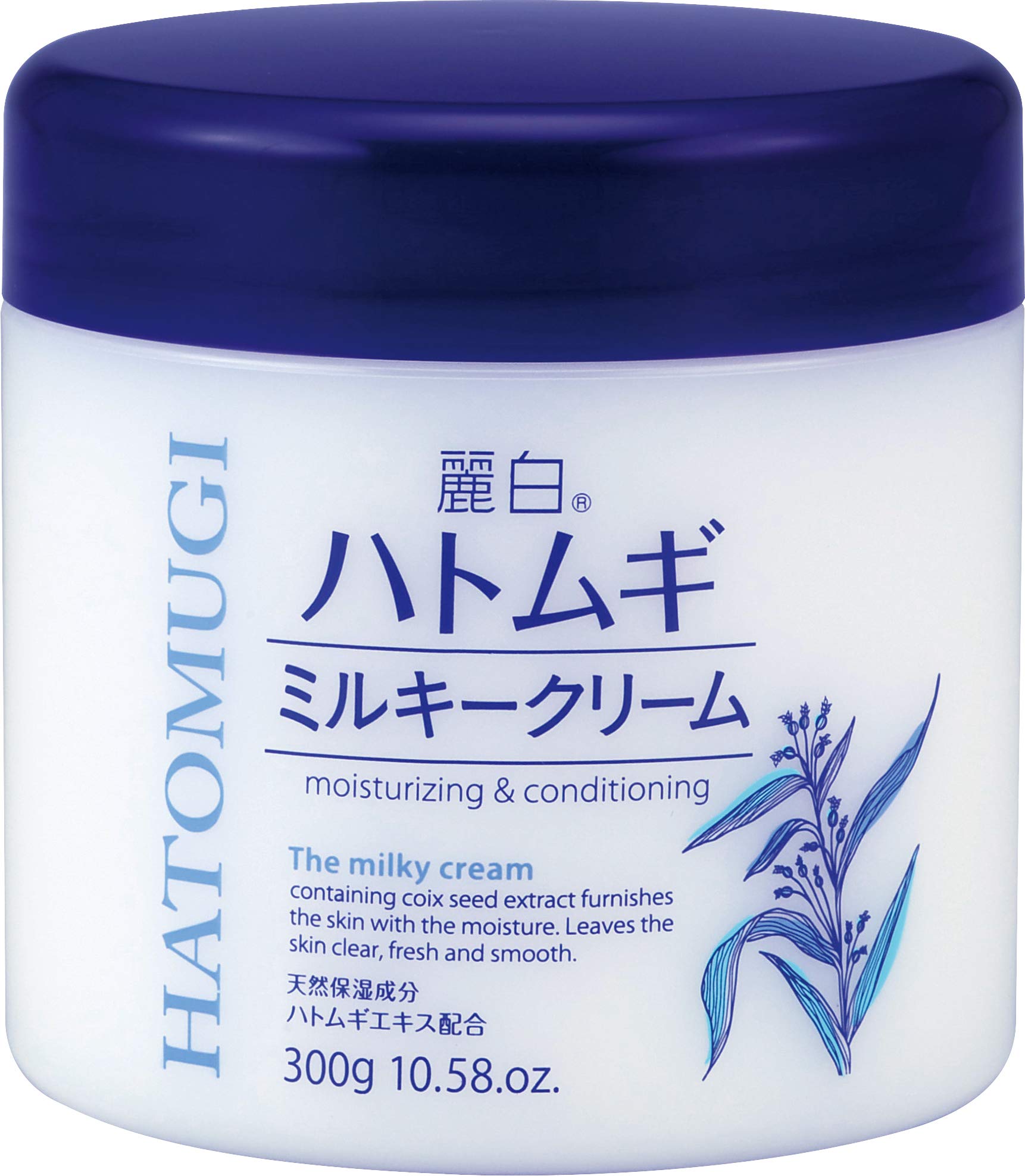 Amazon | 麗白 ハトムギ ミルキークリーム 300g | 麗白 | 乳液